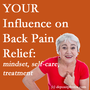 West Des Moines back pain patients’ recovery paths depend on pain reducing treatment, self-care, and positive mindset.